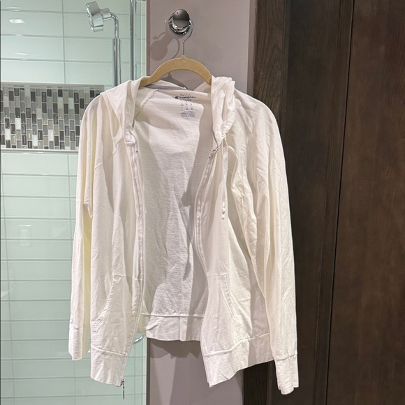 Champion Tops - Champion Authentic White Hoodie